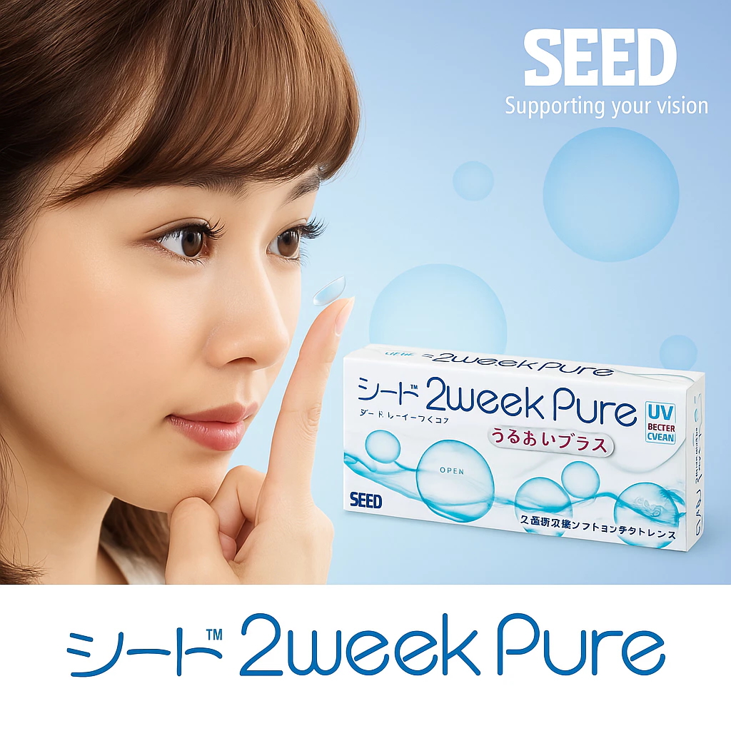SEED 2 week Pure up ชนิดสายตายาว ค่าสายตา ตั้งแต่ +7.00 ถึง +10.00